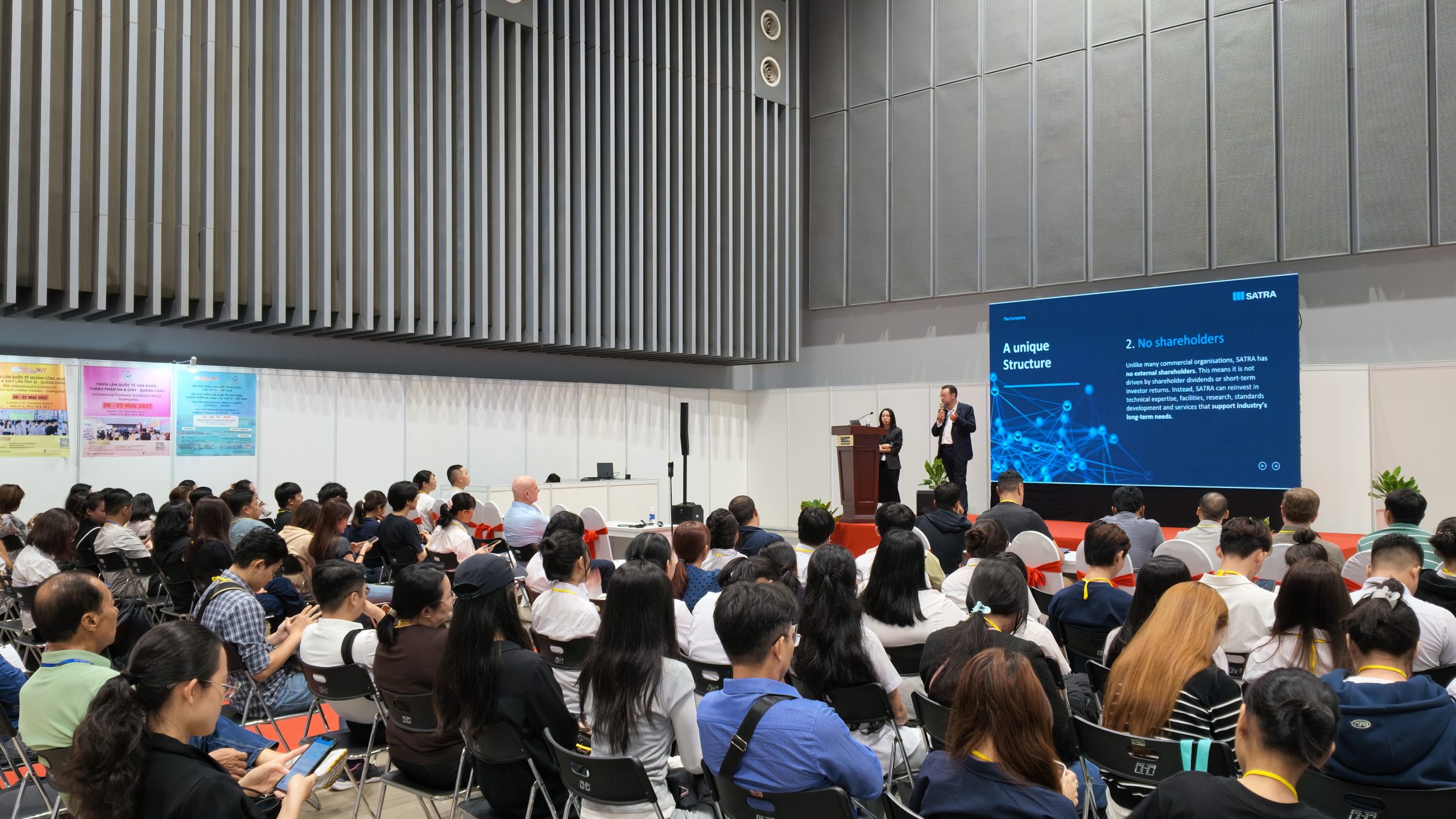 Technical Seminar by Industry Experts talking about ESG and Footwear Material