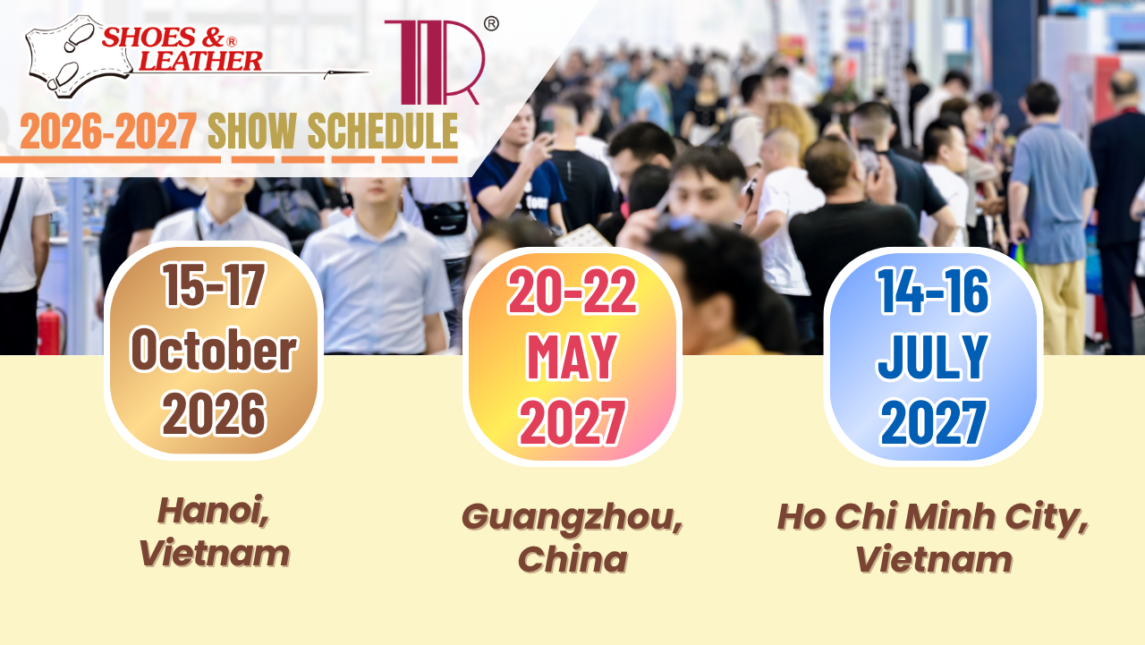 Expo for shoes machinery, leather, material and finished products, located in the Northern Region of Vietnam (Hanoi)